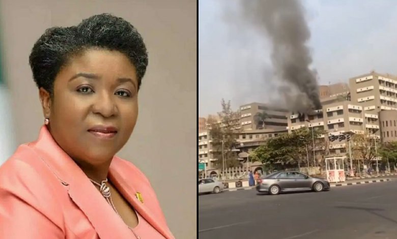 Head of Service Gives Update on Fire Incident at Federal Secretariat, Orders Probe